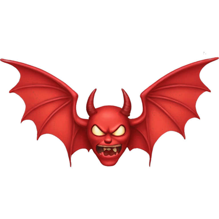 Half devil and angle wing emoji