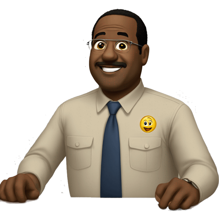 Stanley Hudson office emoji