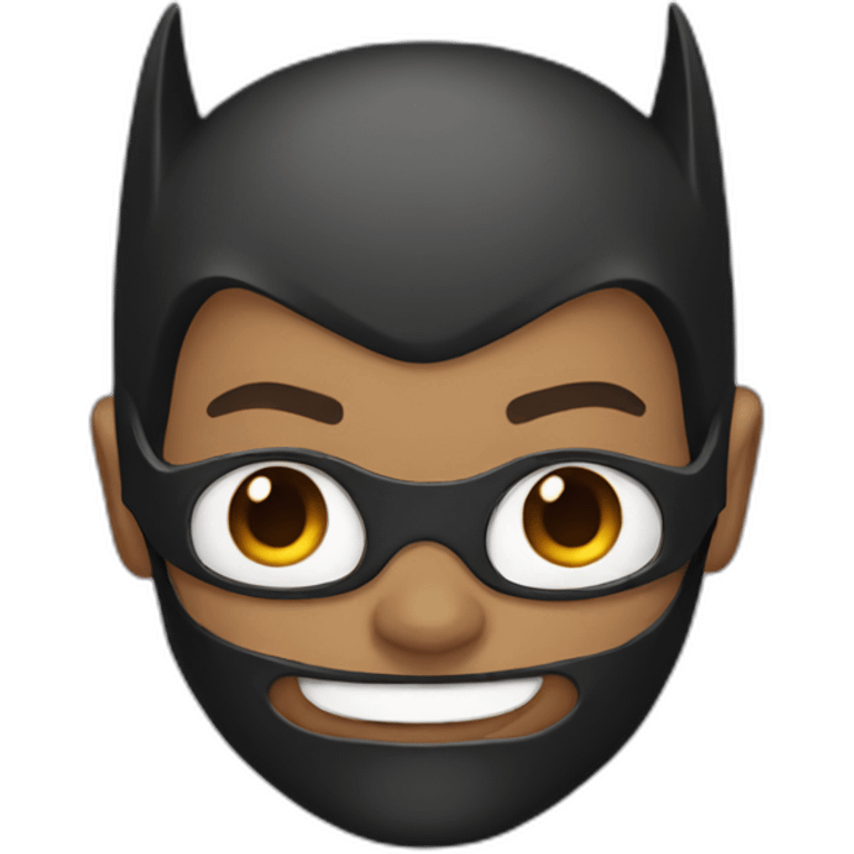 Bat man emoji