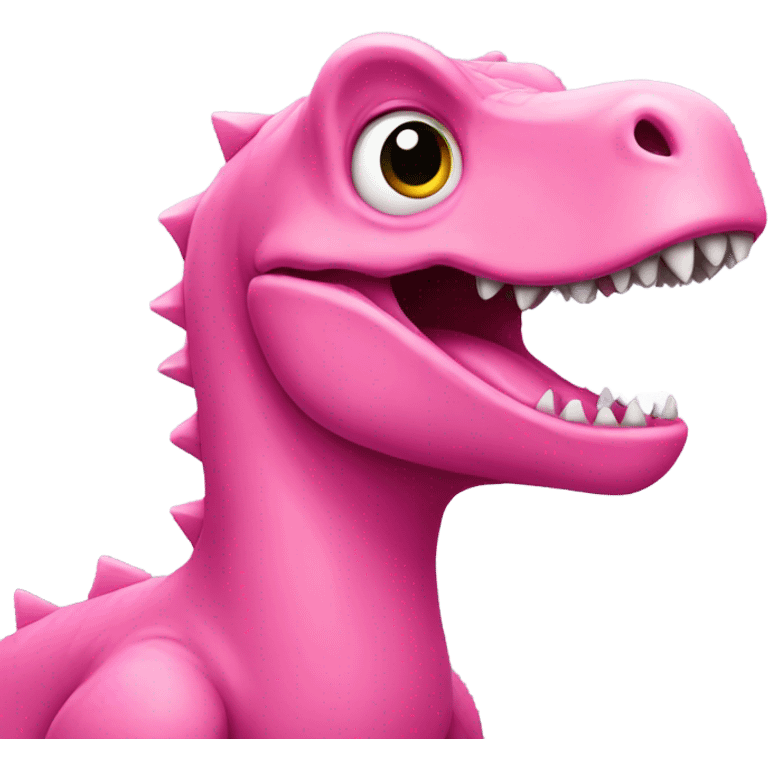 Pink dinosaur  emoji