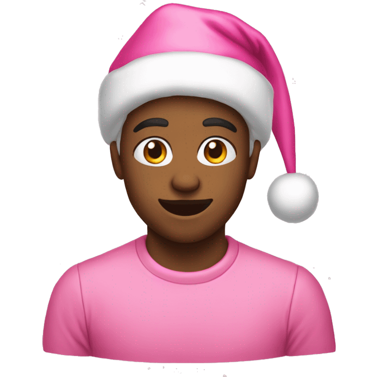 Pink Christmas  emoji