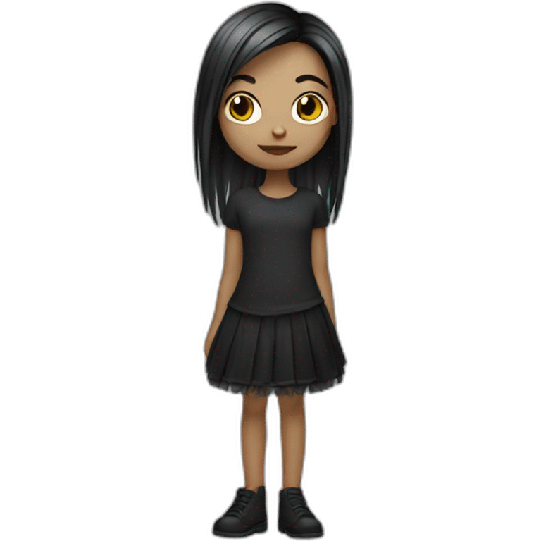 gotic girl emoji