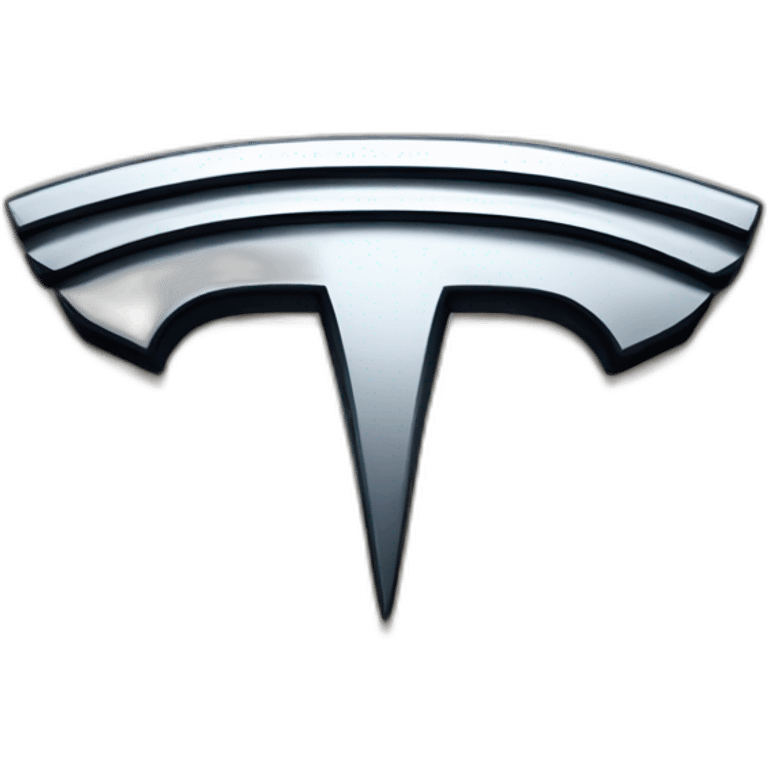 Tesla car logo emoji