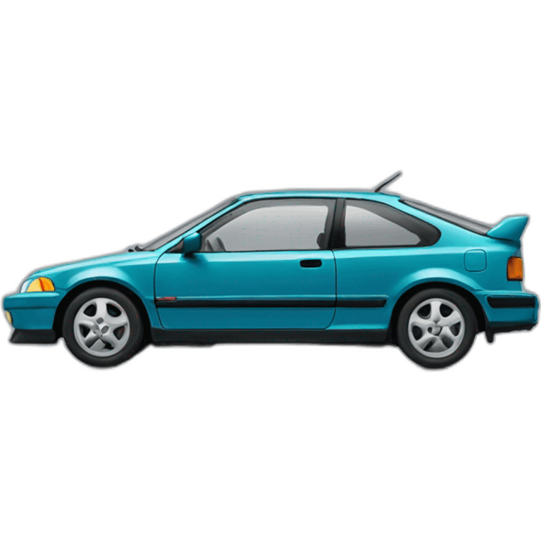 1992 honda civic hatchback emoji