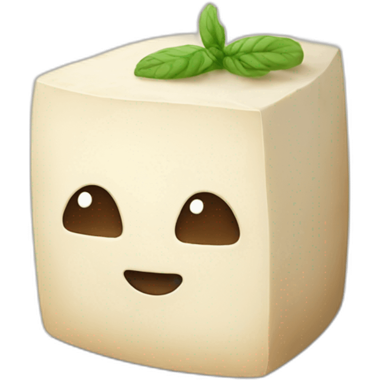 round tofu emoji