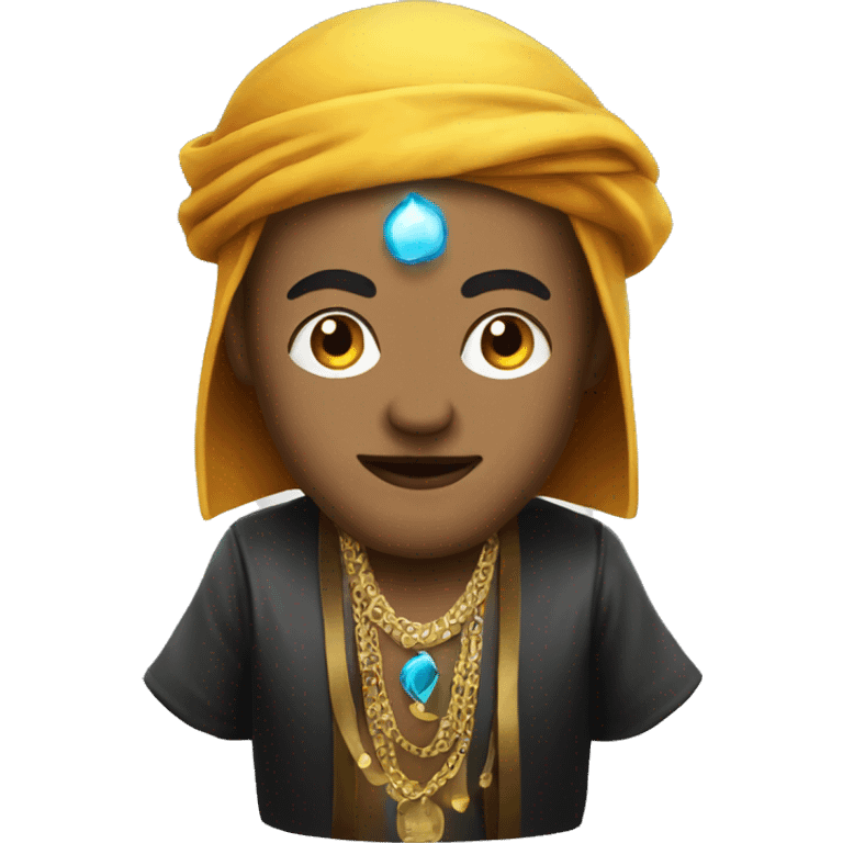 fortune teller dj  emoji