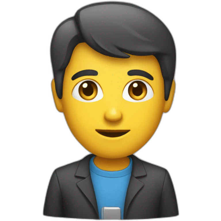 data analyst with code emoji