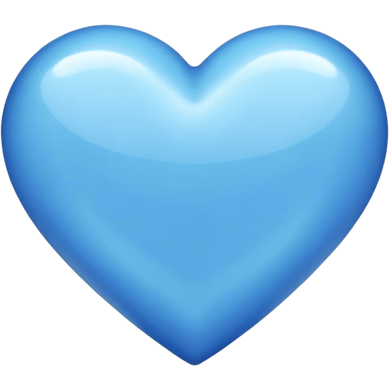 Blue heart emoji