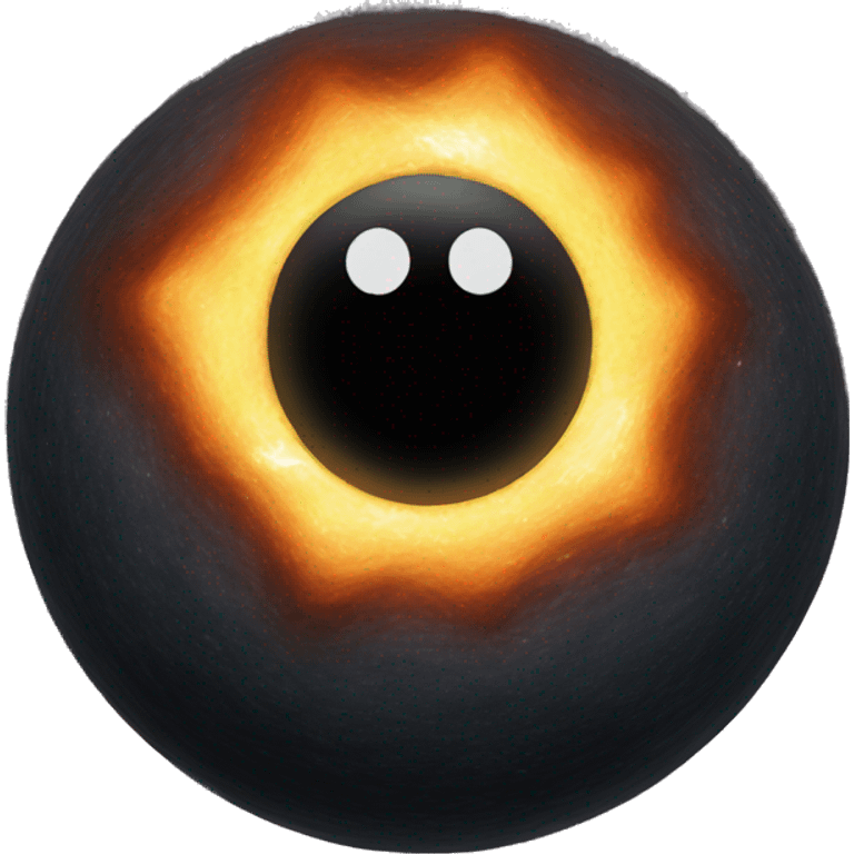 Black hole emoji