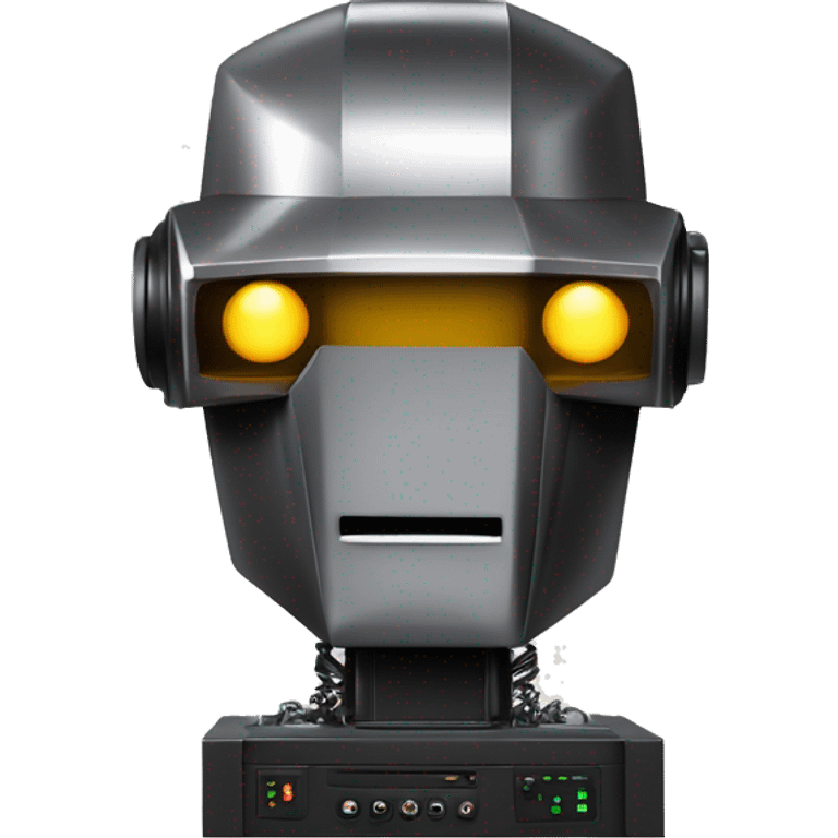 VocalAutoTune LED DaftPunk-style robot talk box emoji