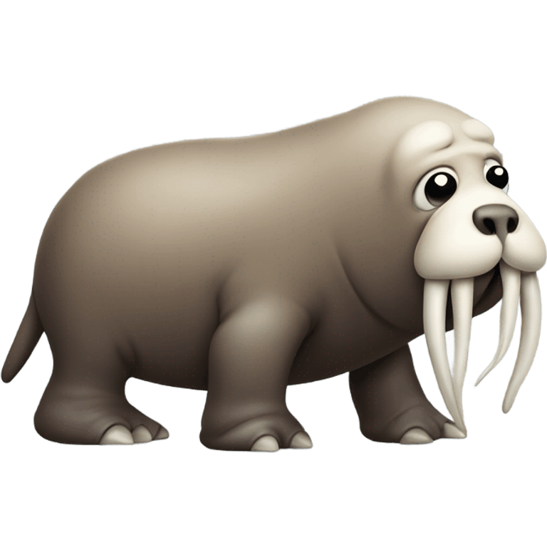 Drunken walrus emoji