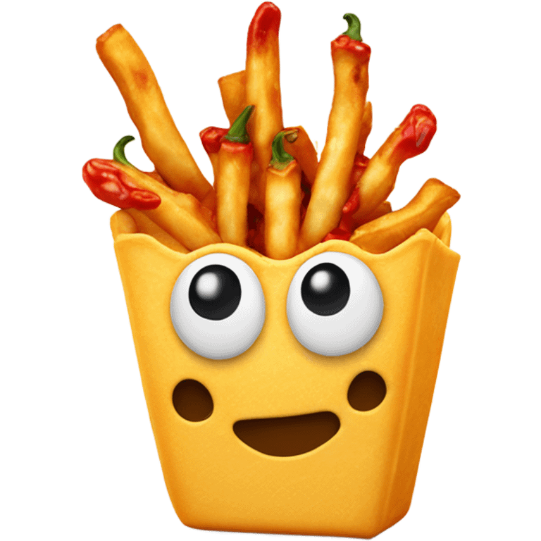 chilli cheese fries emoji