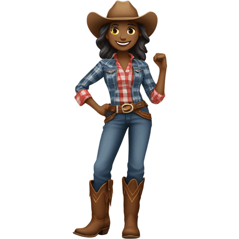 Cowgirl emoji