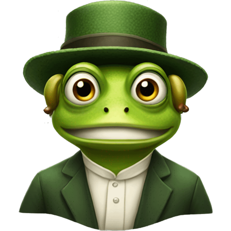 A Jewish frog emoji