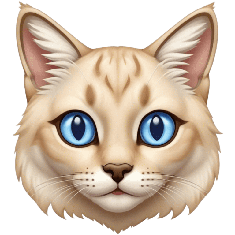 point lynx siamese emoji