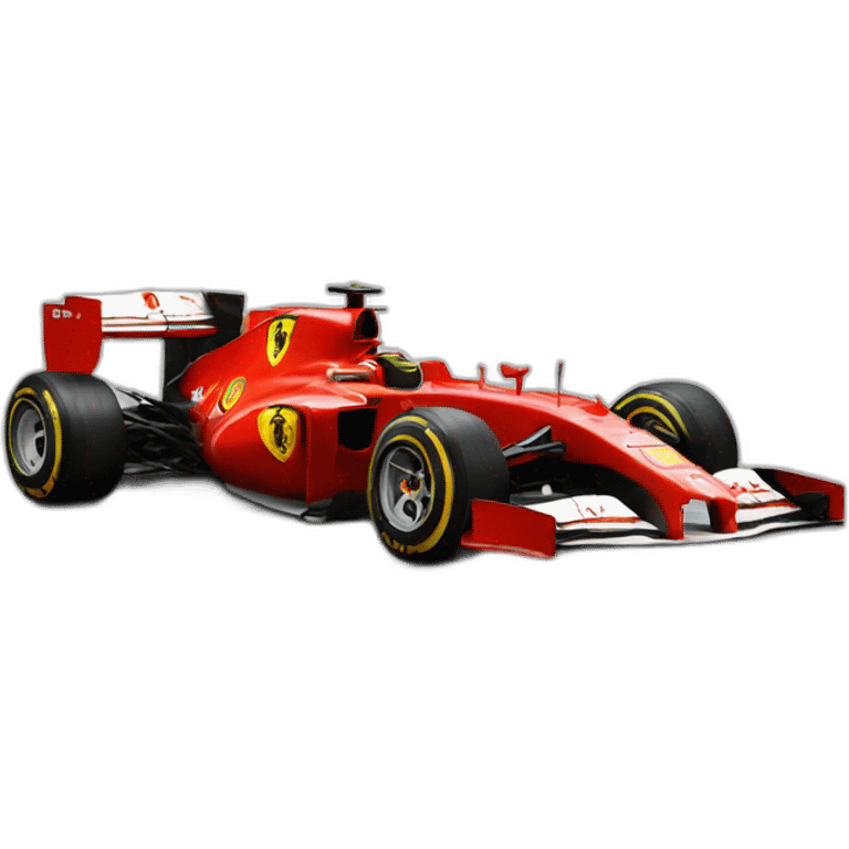 ferrari f1 car emoji