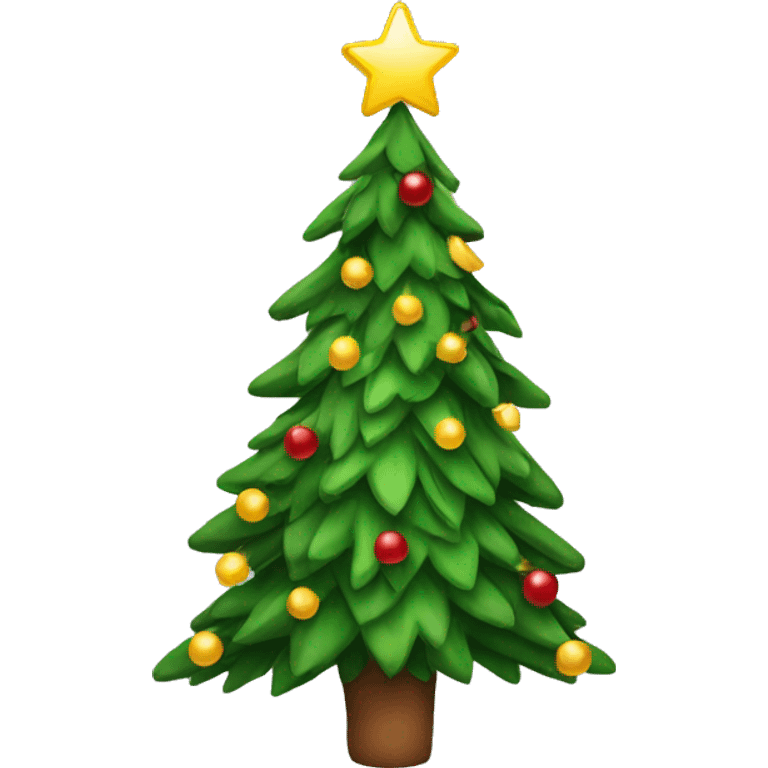 Christmas tree emoji