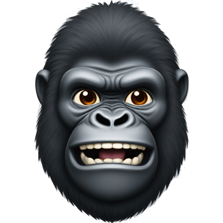 GORILLA SMILE FRONT VIEW emoji