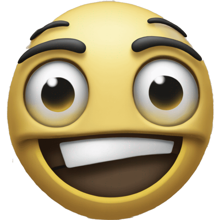 Design happy and eye-catching emoji mascot for ' Henry Social ' graffiti style. emoji