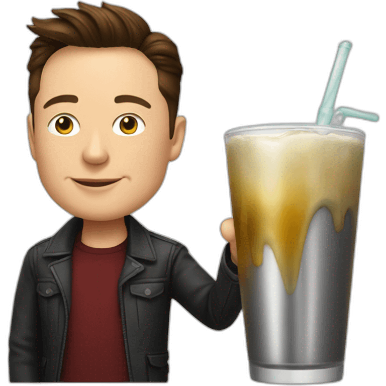 Elon musk drink emoji