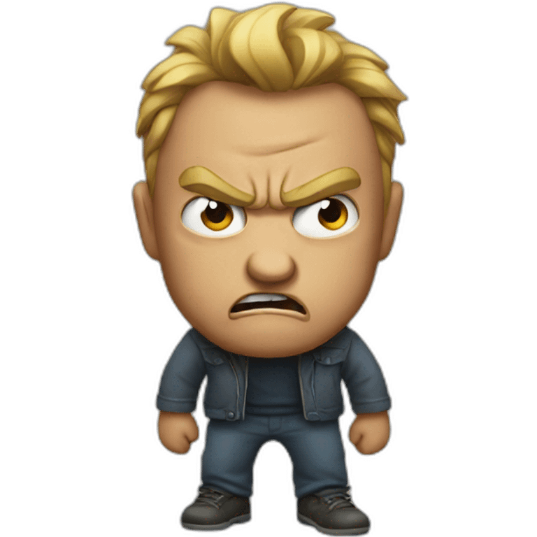 Angry person emoji