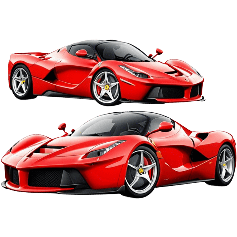 Ferrari LaFerrari - Ferrari (Model Year: 2022) (Iconic colour: Red) emoji