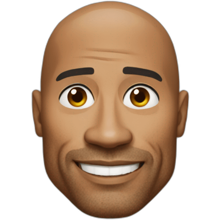 dwayne johnson emoji