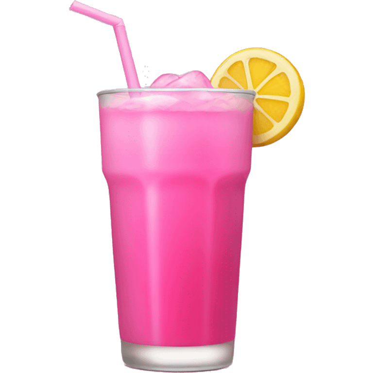 Pink drink emoji