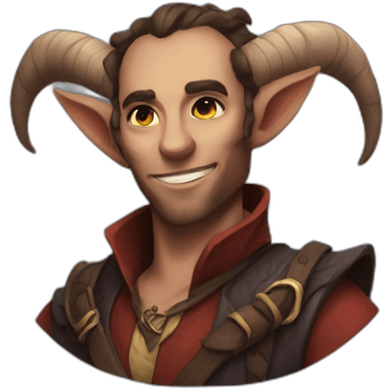 Tiefling bard emoji