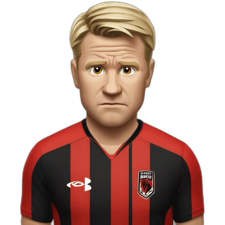 Eddie Howe nervous  emoji