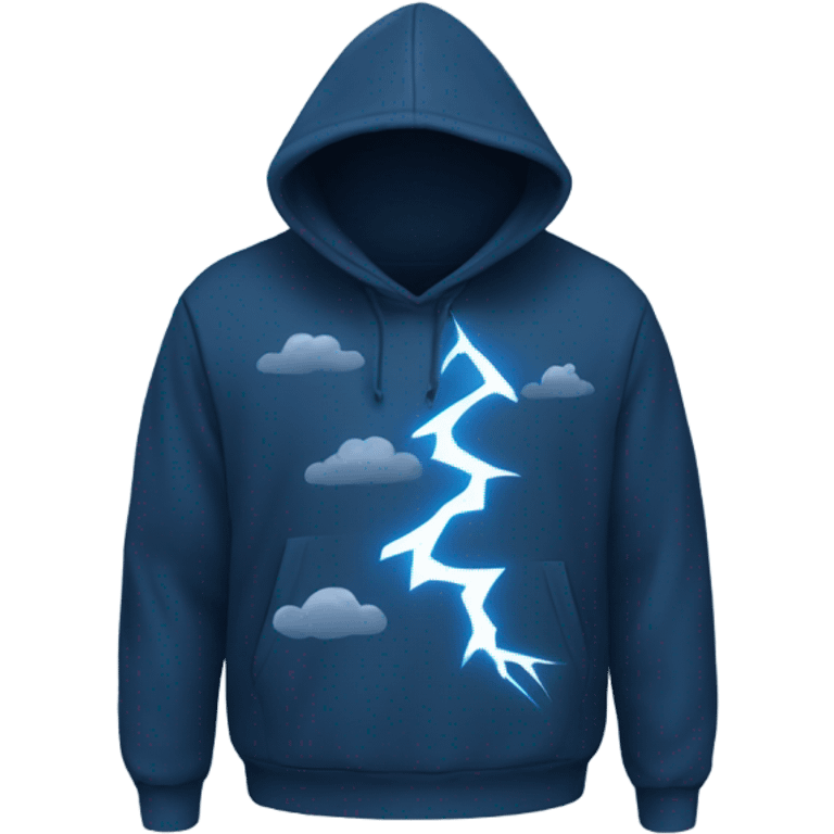 Storm hoodie emoji