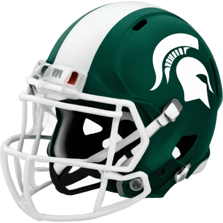 Michigan state spartians helmet emoji