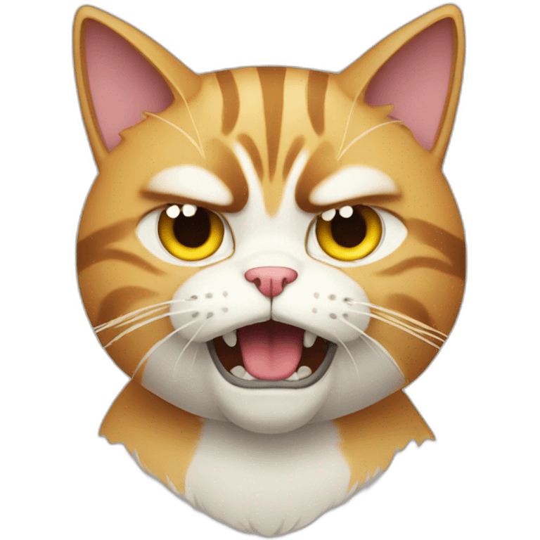 Cat angry emoji