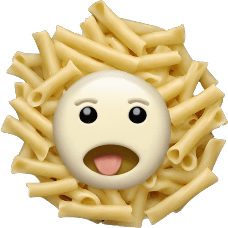 Alfredo chicken pasta emoji