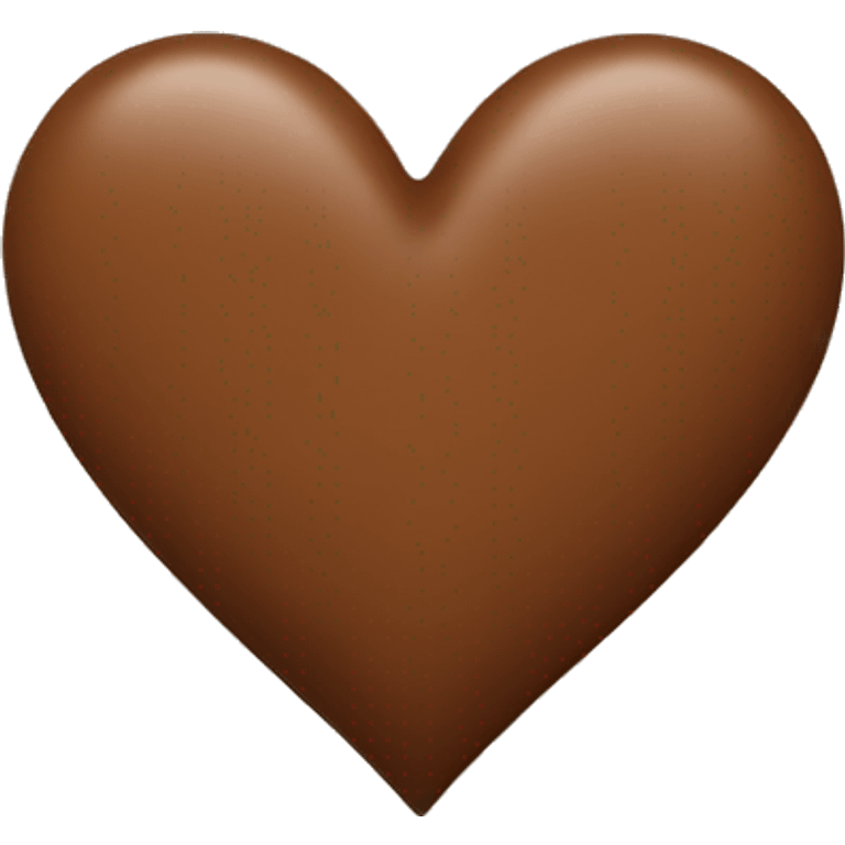 Brown Heart emoji