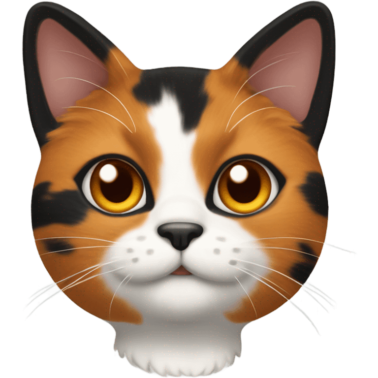 Cat calico  emoji