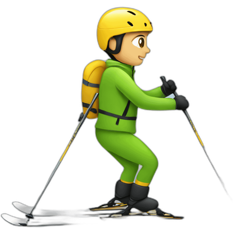 cross-country ski emoji