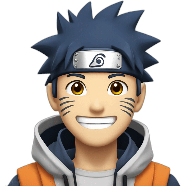 Naruto smiling emoji