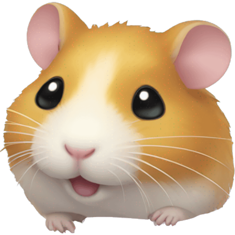 hamster in a bubble emoji