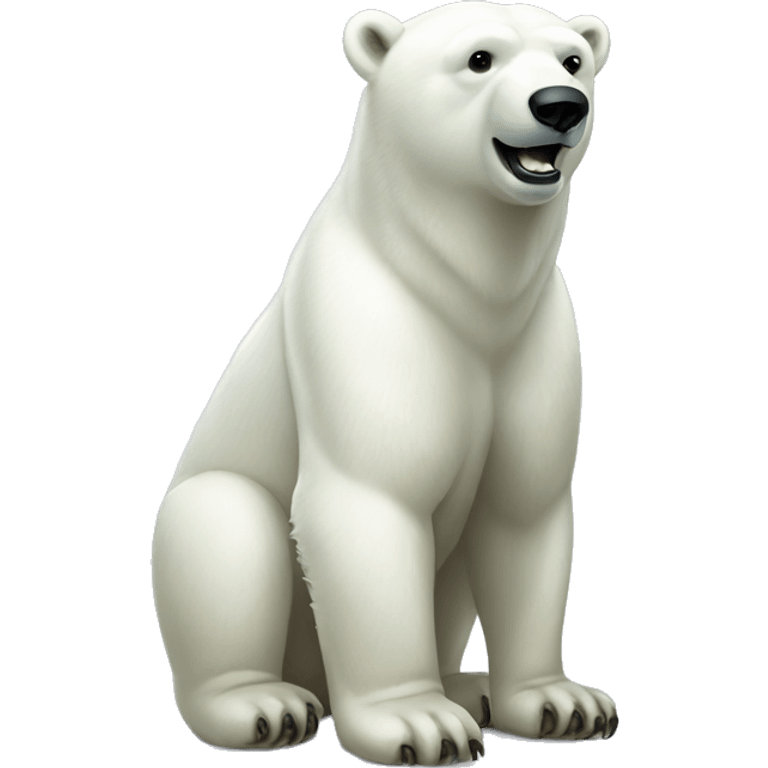 polar bear emoji