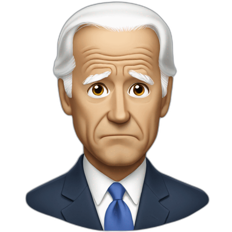 sad biden emoji