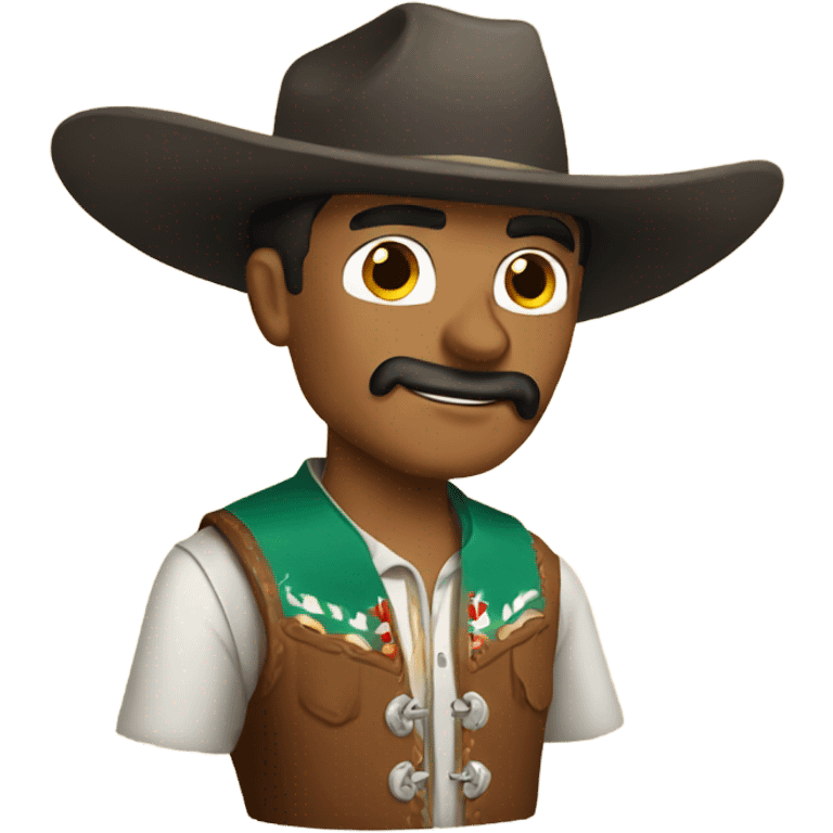 Mexican cowboy emoji