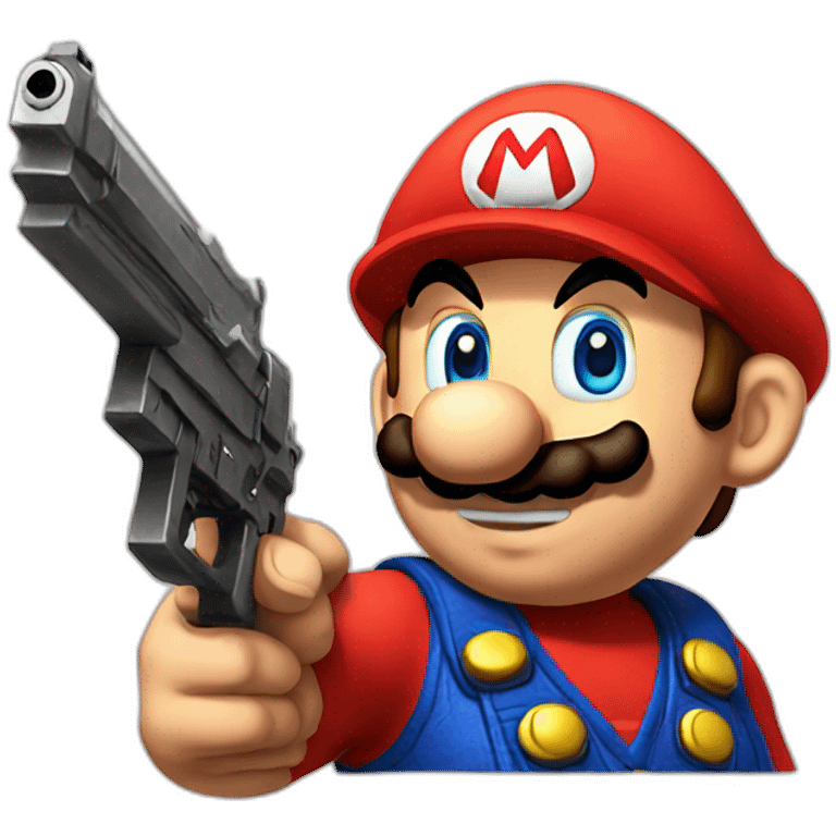 mario-with-gun emoji