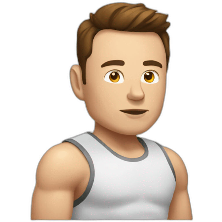 Elon Musk boxer emoji