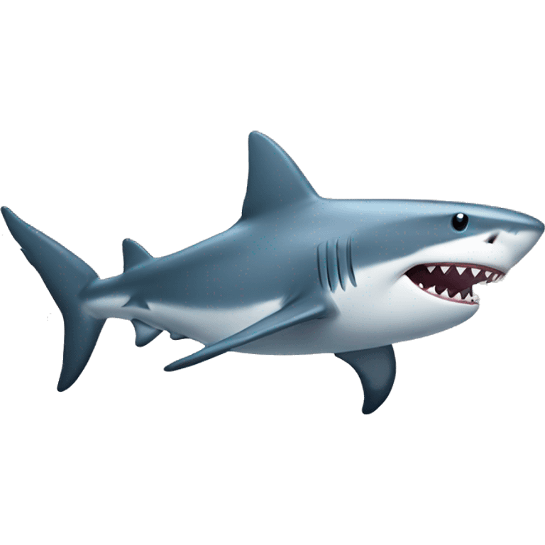 Shark with star emoji