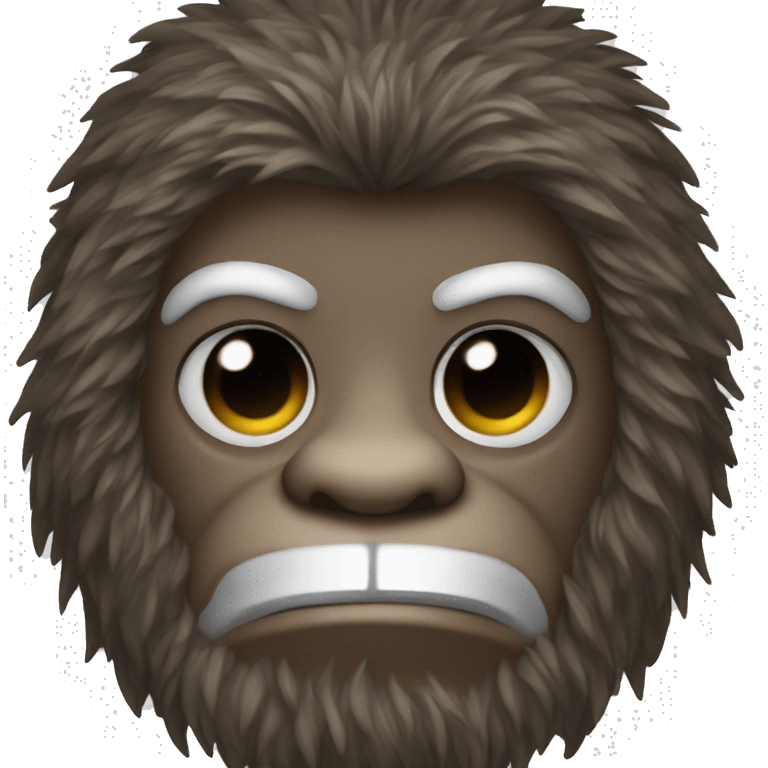 Bigfoot emoji