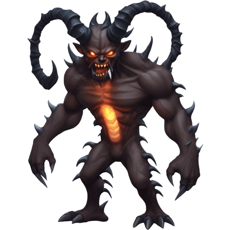 Warhammer 40k chaos demon emoji