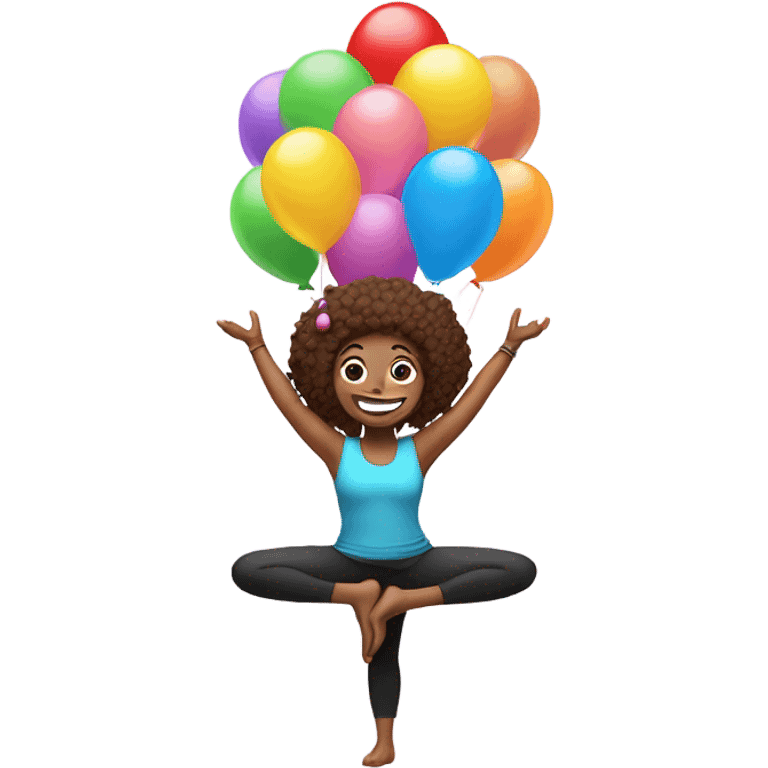 Happy Birthday Yoga emoji