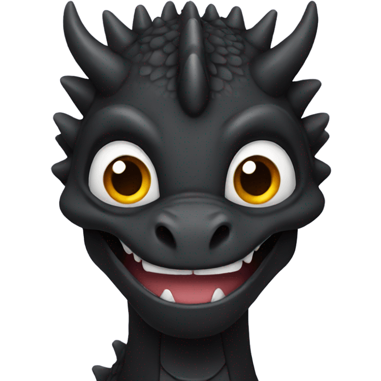 black dragon emoji