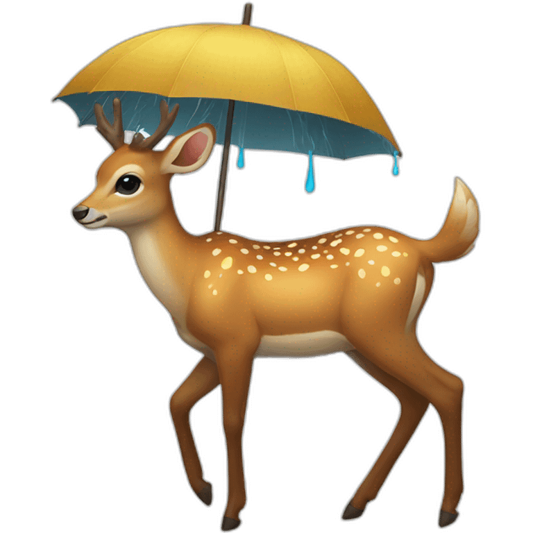 rain deer emoji